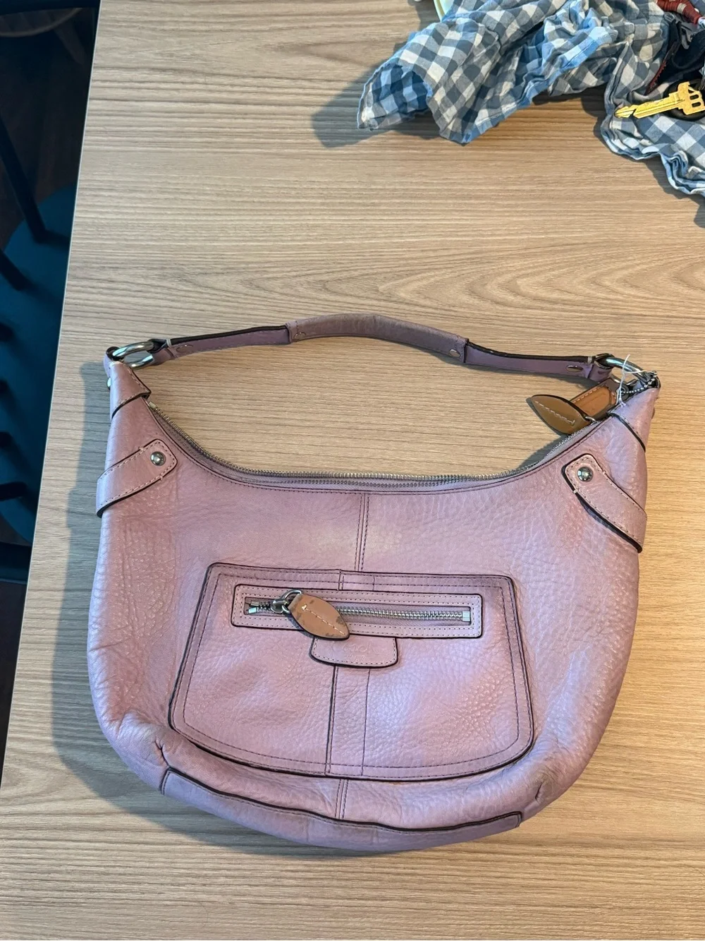 Vintage Coach Penelope Pebble Hobo Bag Purse